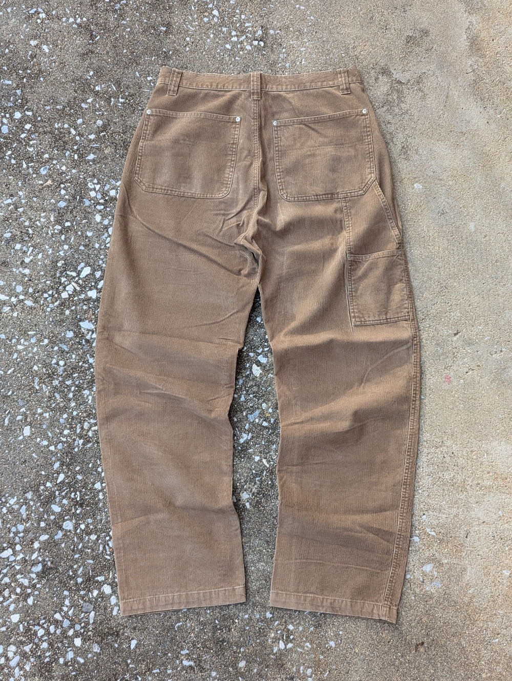 Men's Brown Corduroy Work Pants